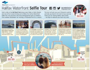 Halifax Waterfront Selfie Tour Poster
